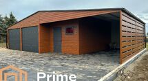 Garaż blaszany na wymiar | Producent PrimeGarage