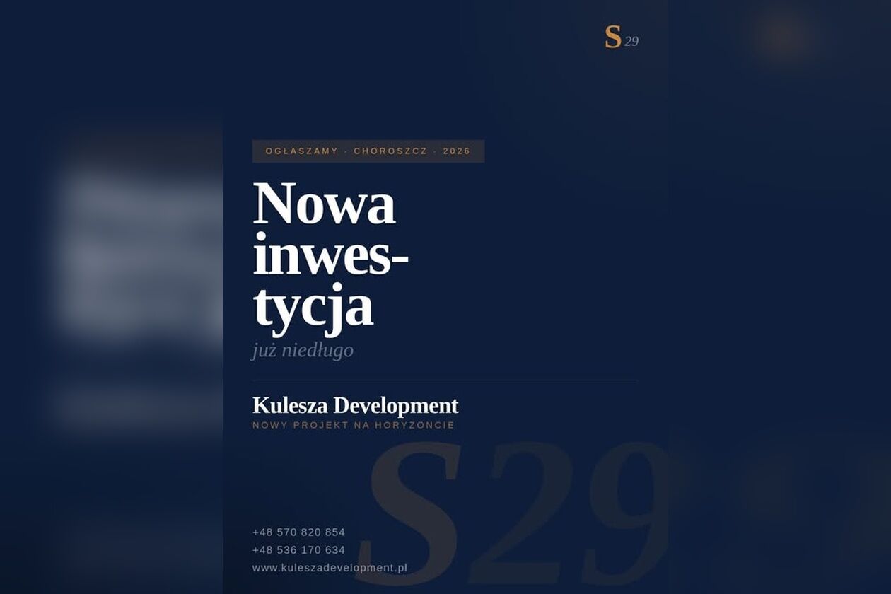 Nowa inwestycja w  Choroszczy!