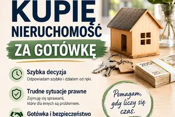 Skup nieruchomości za gotówkę!