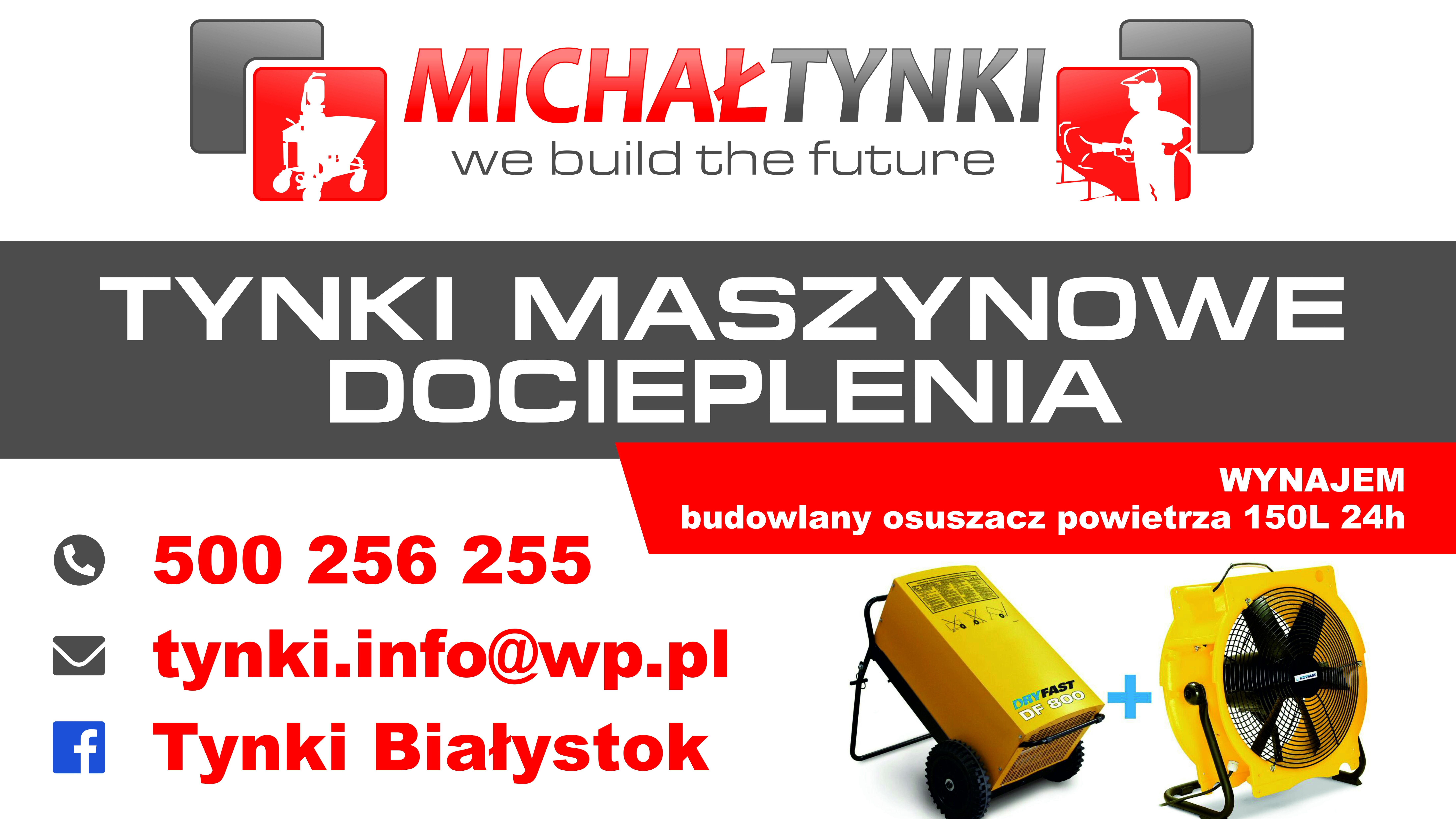 Tynki gipsowe i  tradycyjne  dostępny od zaraz