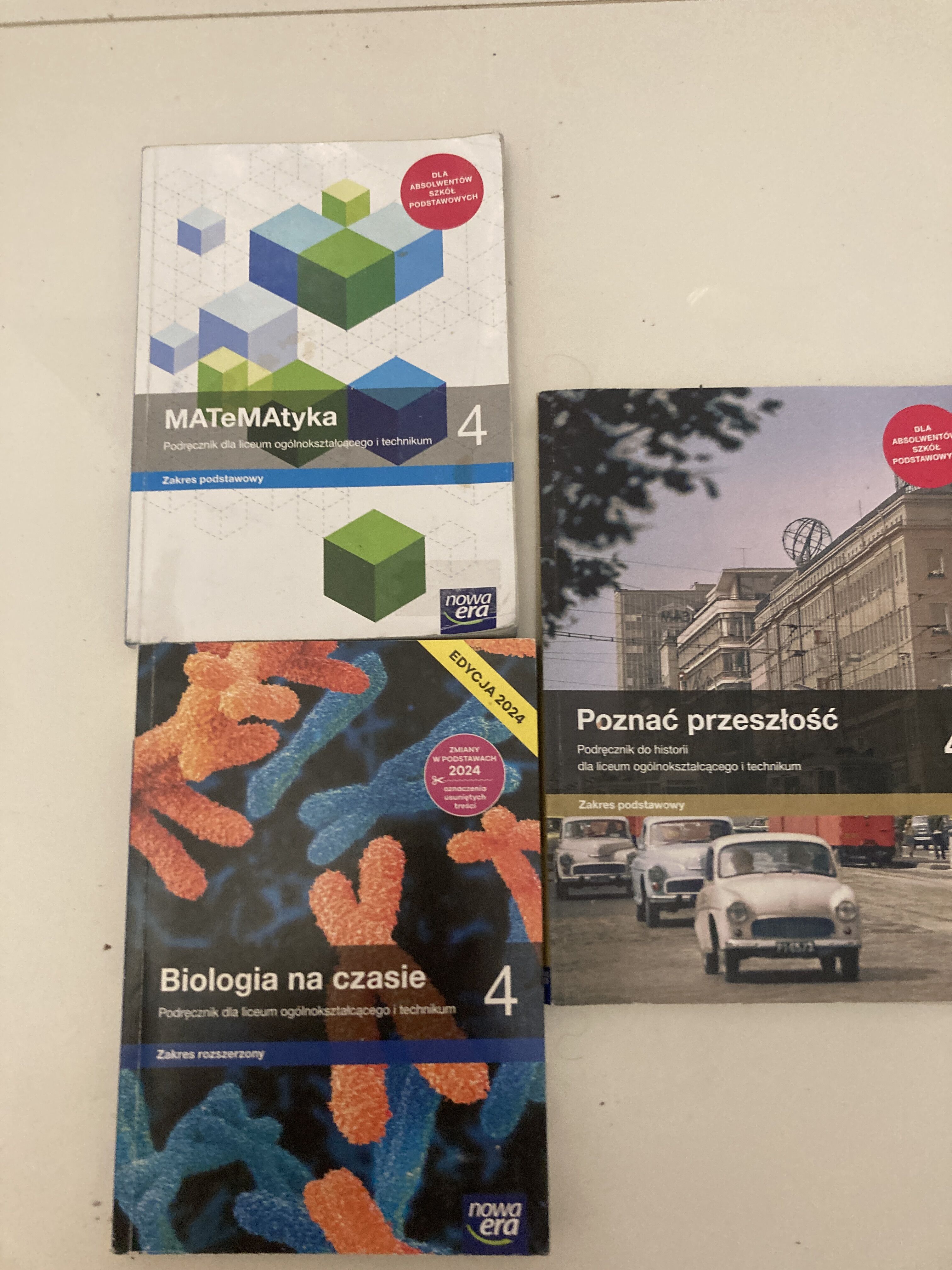 Podręczniki do liceum i technikum klasa 4