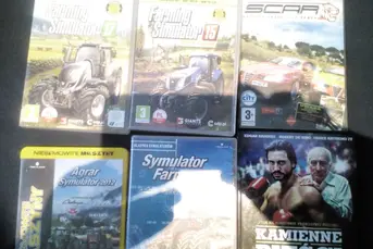 Sprzedam gry CD farming Białystok piasta cena 30zl