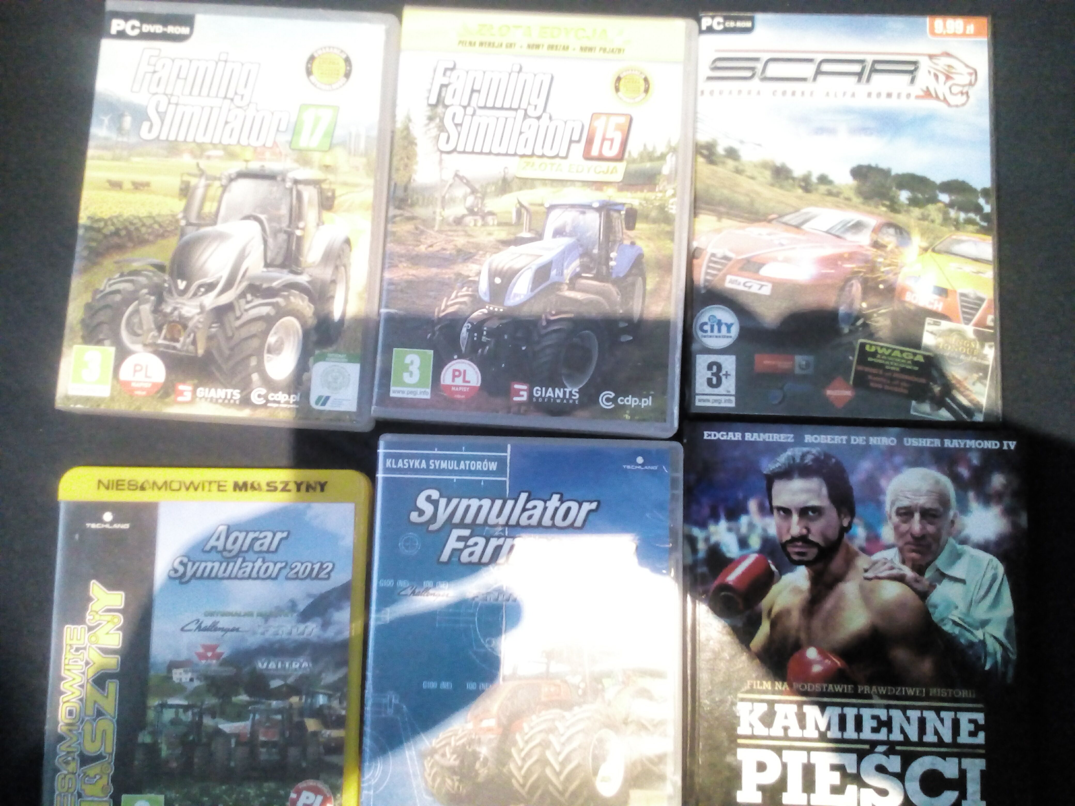Sprzedam gry CD farming Białystok piasta cena 30zl