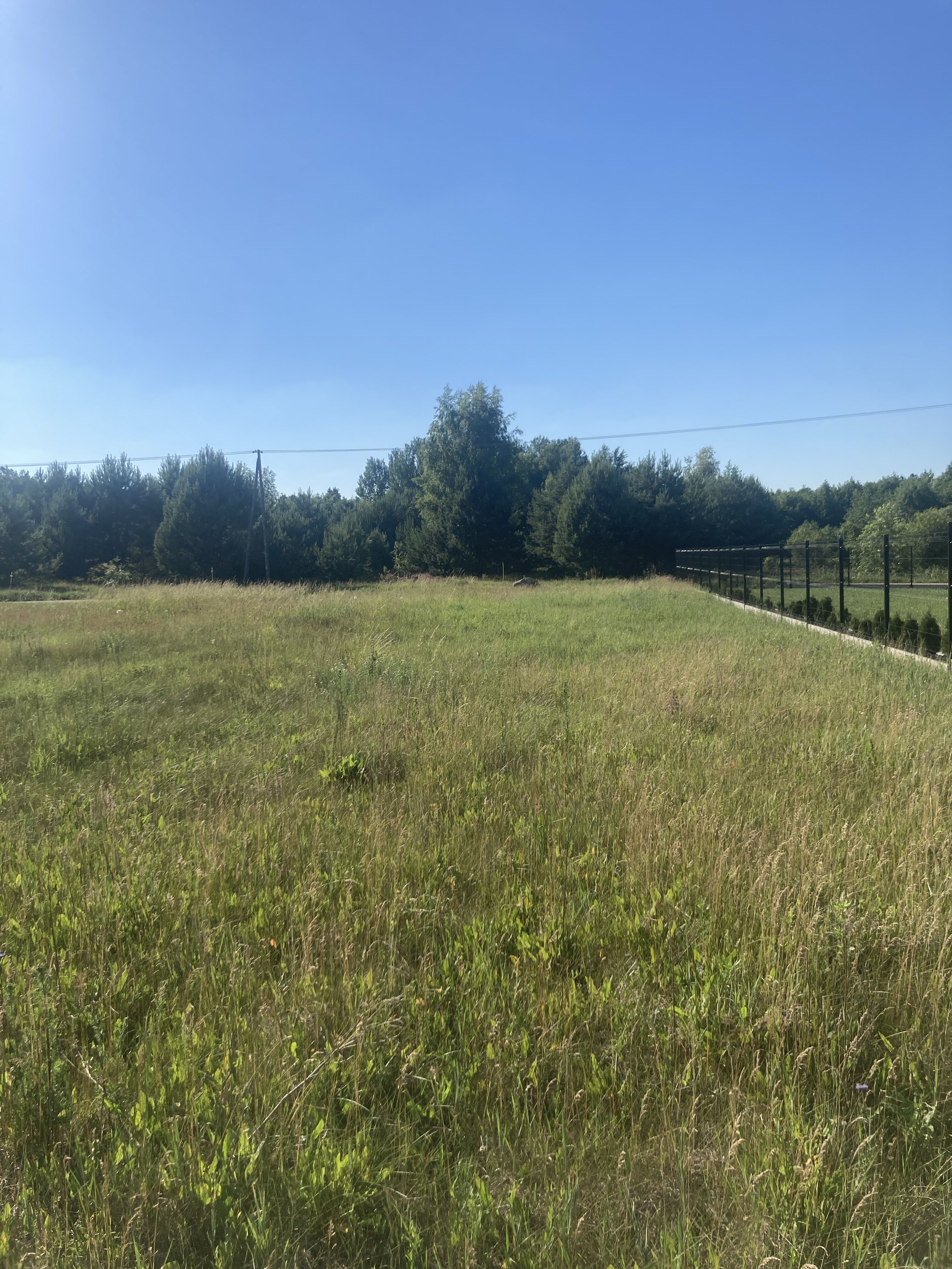 Nowa działka 1100m2 5 km za Białymstokiem