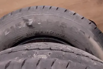 sprzedam 2 opony Continental 215/70r15C Bialystok 