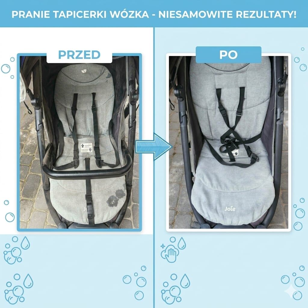 Pranie tapicerki, dywanów, wykładzin, wózków TANIO