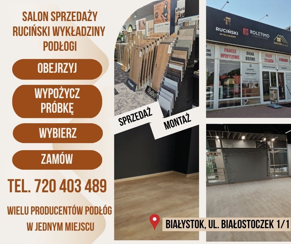 Salon Podłóg - wybierz, wypożycz próbkę i zamów!