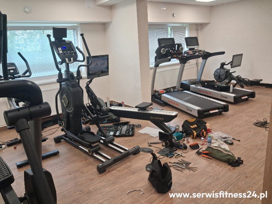Serwis siłowni,naprawa sprzętu fitness Warszawa Re