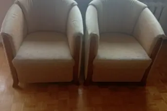 Dwa fotele do salonu 