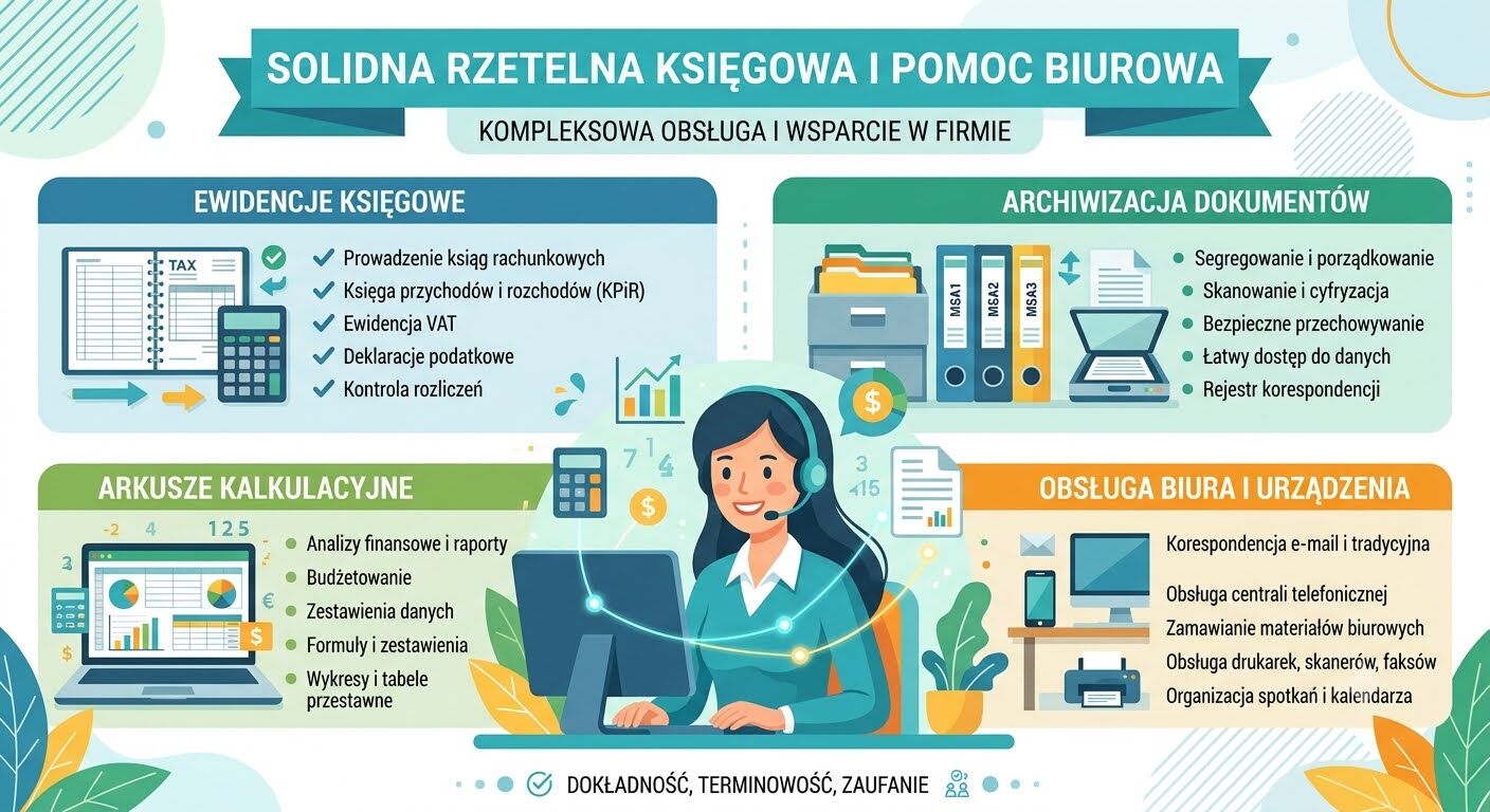 Księgowa, obsługa biura