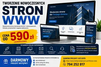 STRONA INTERNETOWA DLA FIRMY - WYCENA GRATIS - IND