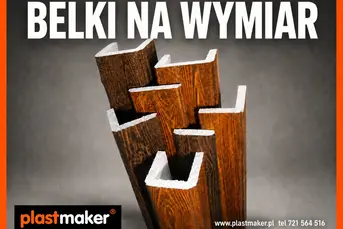 Belki rustykalne na wymiar - styl drewna bez cięża