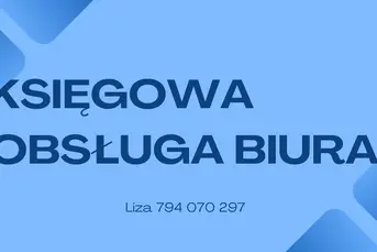 Księgowa, praca biurowa