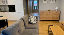 Nowoczesny apartament 52 m² z klimatyzacją, garażem i dużym balkonem 