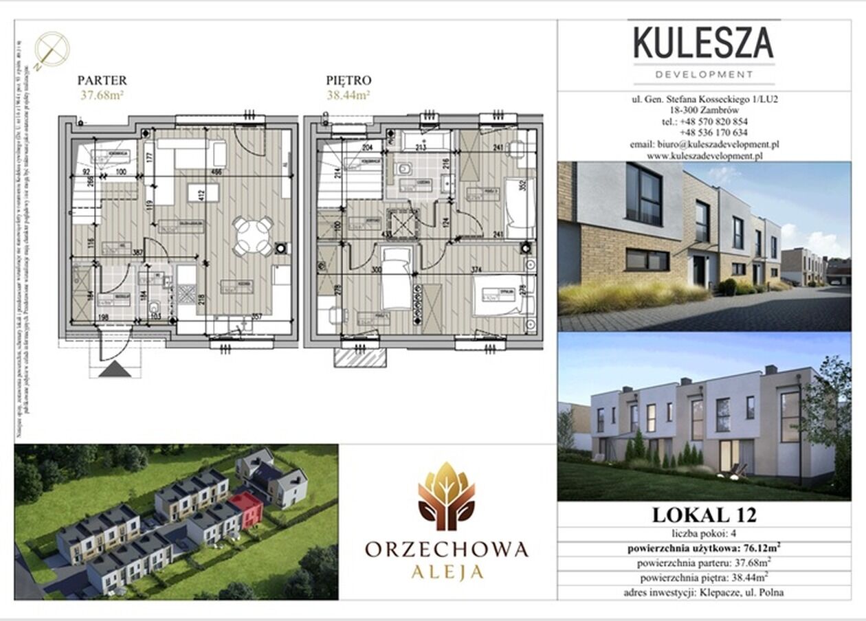 Orzechowa Aleja-Klepacze.