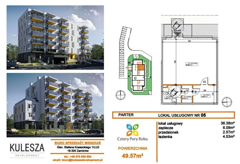 Przestrzeń gotowa na Twój biznes! Lokale Usługowe w Zambrowie!