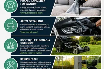 Pranie tapicerki i ogrody | TapClean Białystok