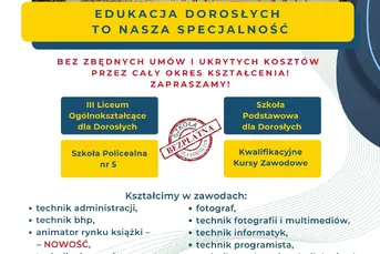 Bezpłatna szkoła dla dorosłych 
