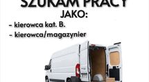 Szukam pracy jako kierowca kat. B 