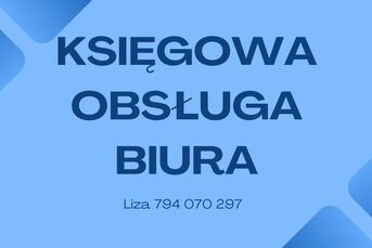 Księgowa, praca biurowa