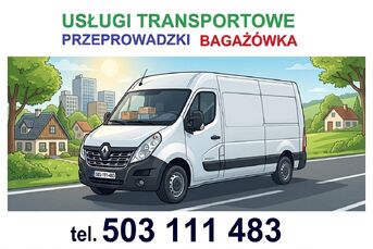 BAGAŻÓWKA TEL. 503 111 483 TRANSPORT MEBLI, AGD