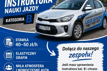 INSTRUKTOR NAUKI JAZDY kat. B