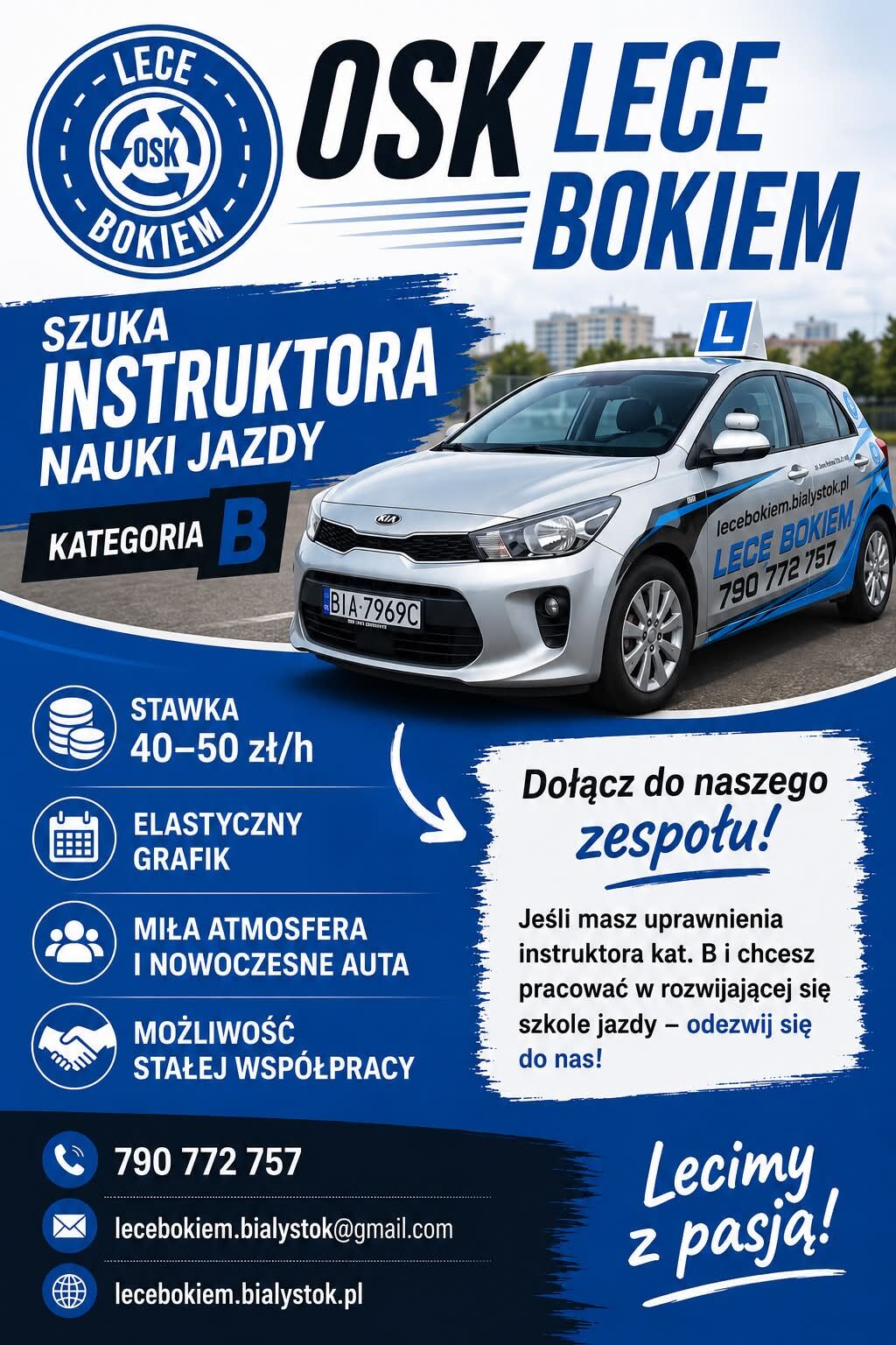 INSTRUKTOR NAUKI JAZDY kat. B