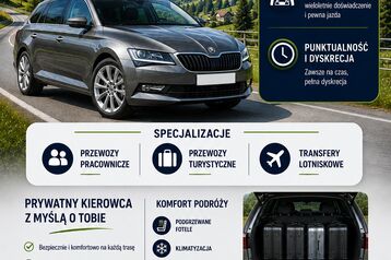 przejazd osobowy , prywatny kierowca