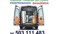 BAGAŻÓWKA TEL. 503 111 483 TRANSPORT MEBLI, AGD