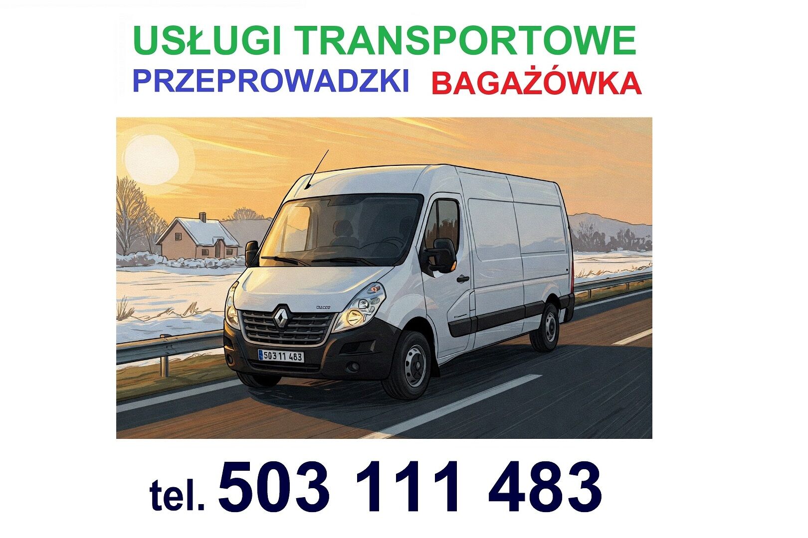 BAGAŻÓWKA USŁUGI TRANSPORTOWE i PRZEPROWADZKI