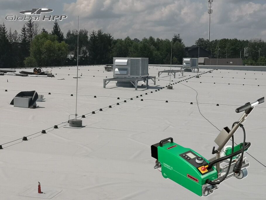 Dekarz dachy płaskie membrana  PVC , FPO