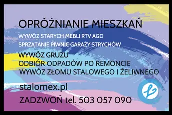 OPRÓŻNIANIE MIESZKAŃ WYWÓZ MEBLI RTV AGD TRANSPORT
