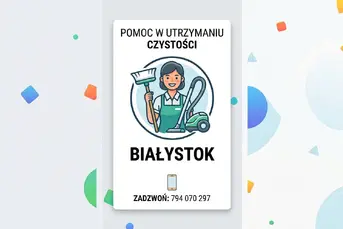 Sprzątanie, pomoc domowa