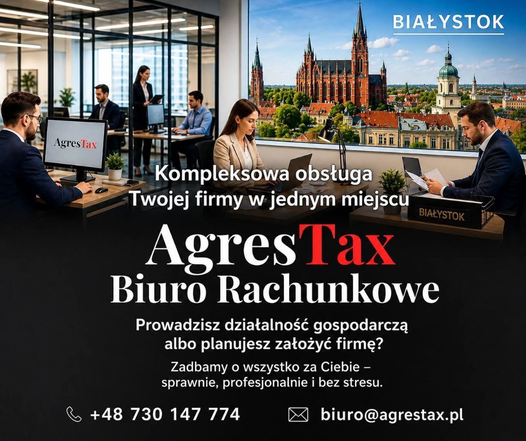 Biuro rachunkowe/Wirtualne Biuro AgresTax