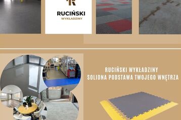 PODŁOGA DO WARSZTATU, STOLARNI, MAGAZYNU I SIŁOWNI PROSTY MONTAŻ 