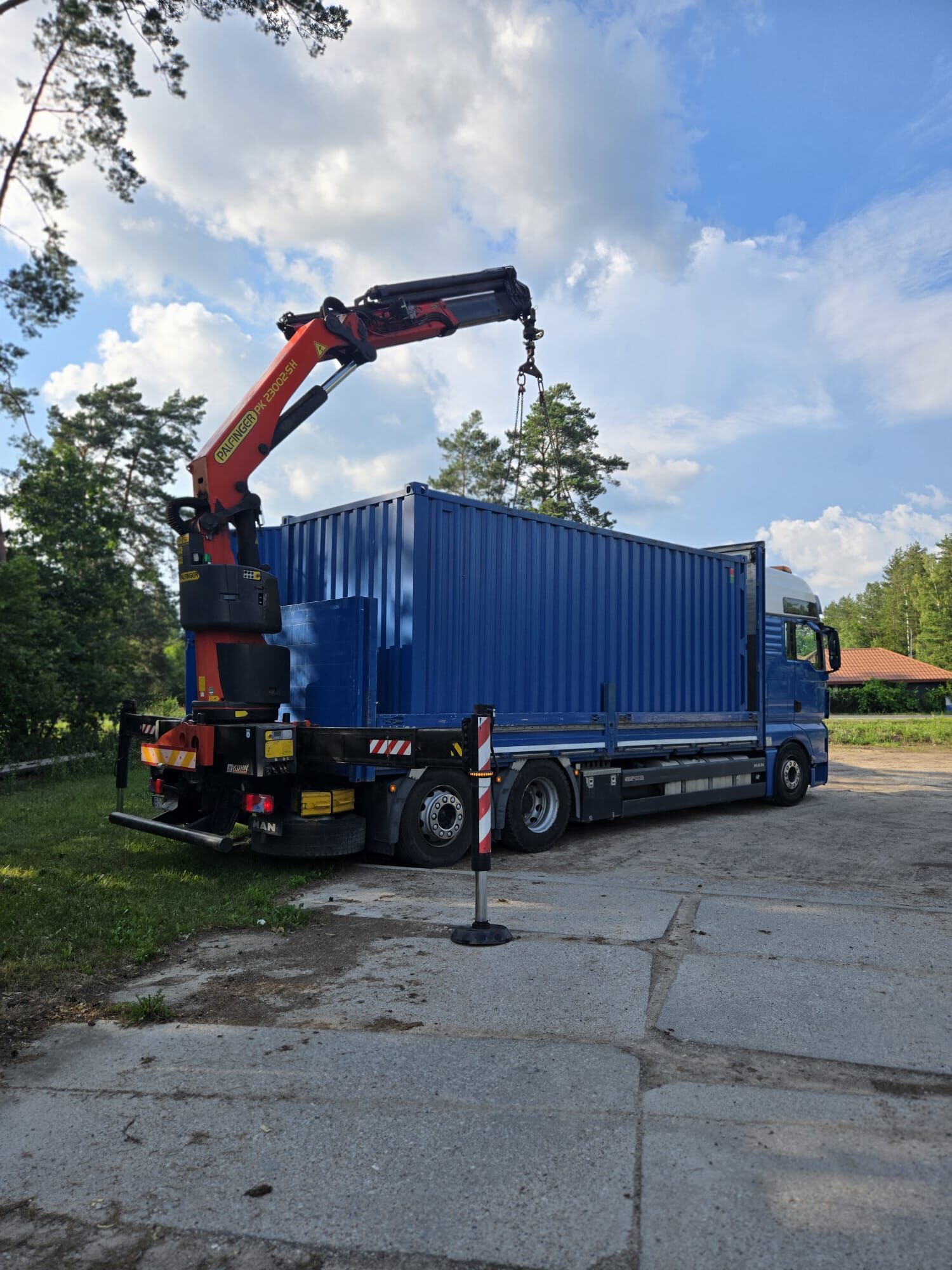 Kierowca C+E z uprawnieniami HDS