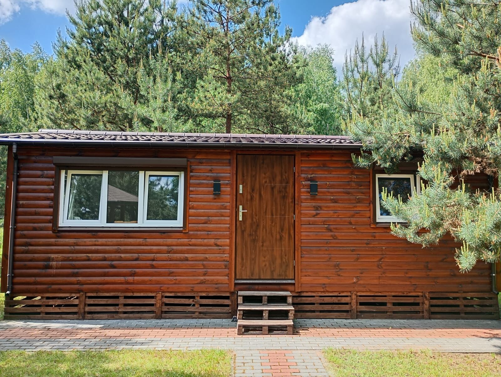 Działka z domkiem 30/1021m2 n/Zal. Siemianówka