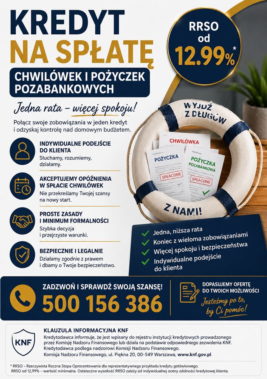 Zamień swoje chwilówki na niższą ratę