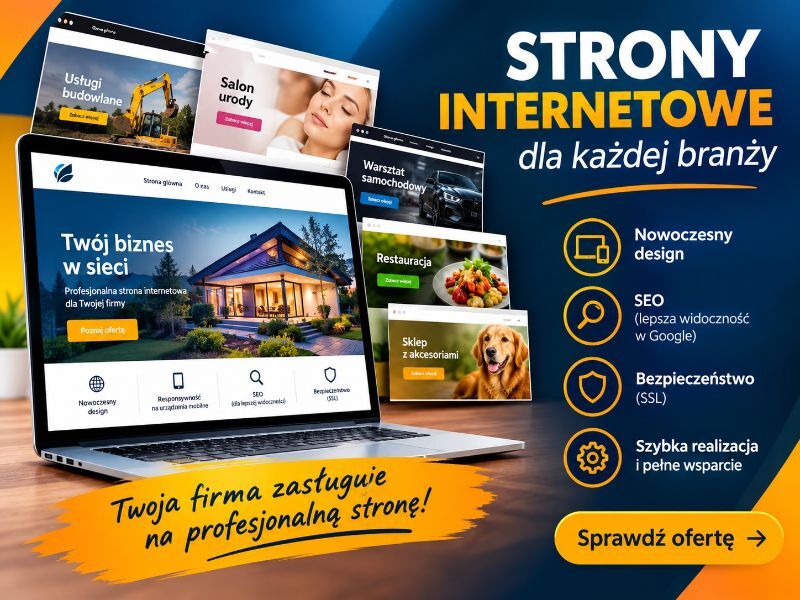 Strona internetowa dla biura rachunkowego 