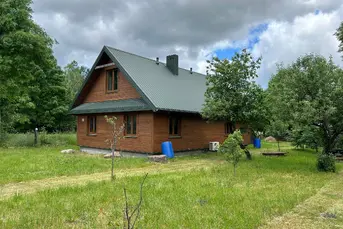 Atrakcyjny dom drewniany 80/5800m2, gm. MICHAŁOWO