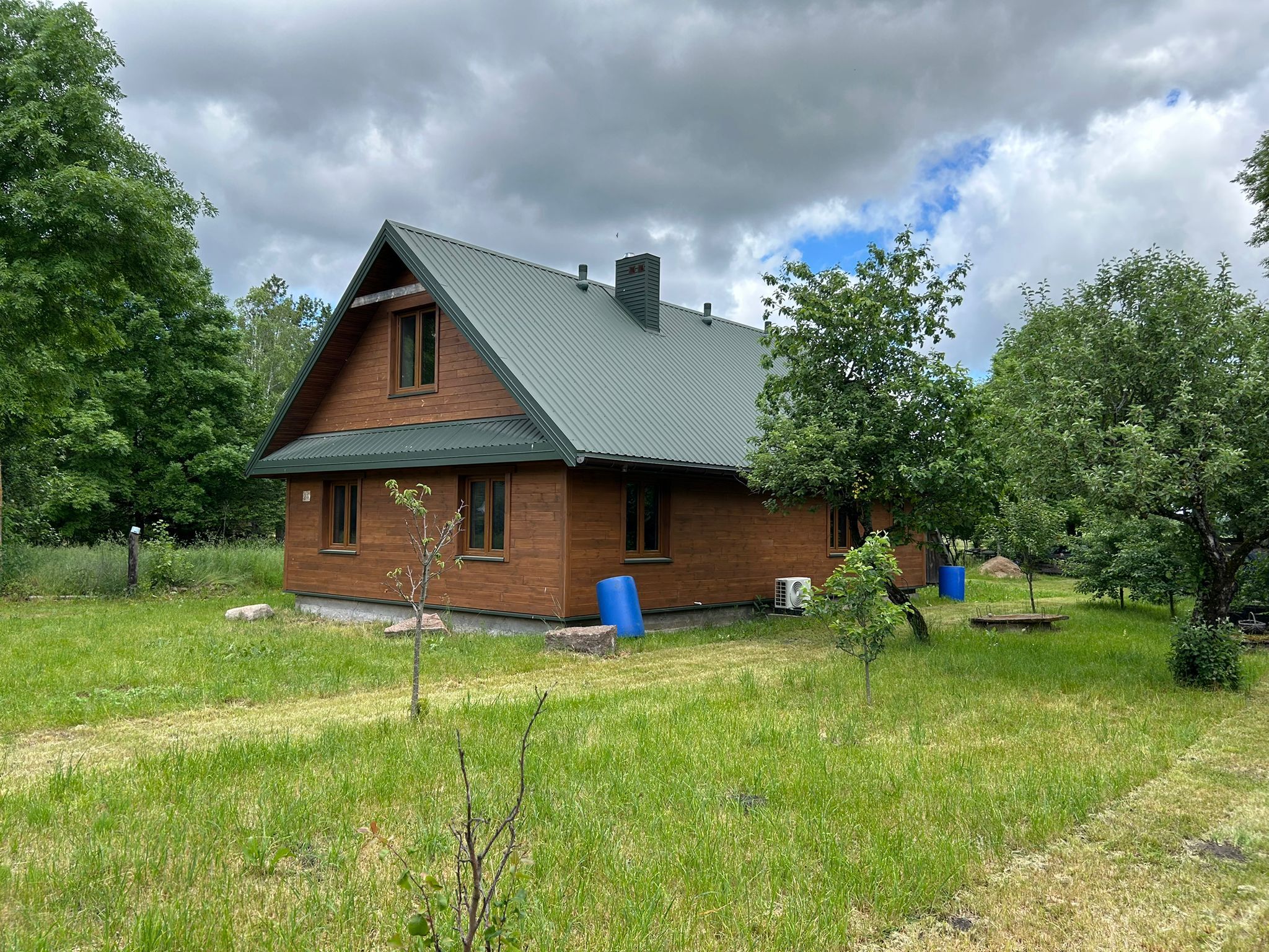 Atrakcyjny dom drewniany 80/5800m2, gm. MICHAŁOWO
