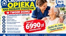 Opiekun z zamieszkaniem - stała pomoc w domu senio