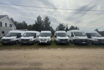 Cała flota ford transit i Fiat ducato