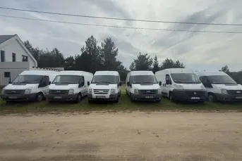 Cała flota ford transit i Fiat ducato