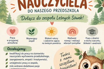 Nauczyciel w przedszkolu