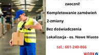 Kompletowanie zamówień - brak nocnej zmiany!
