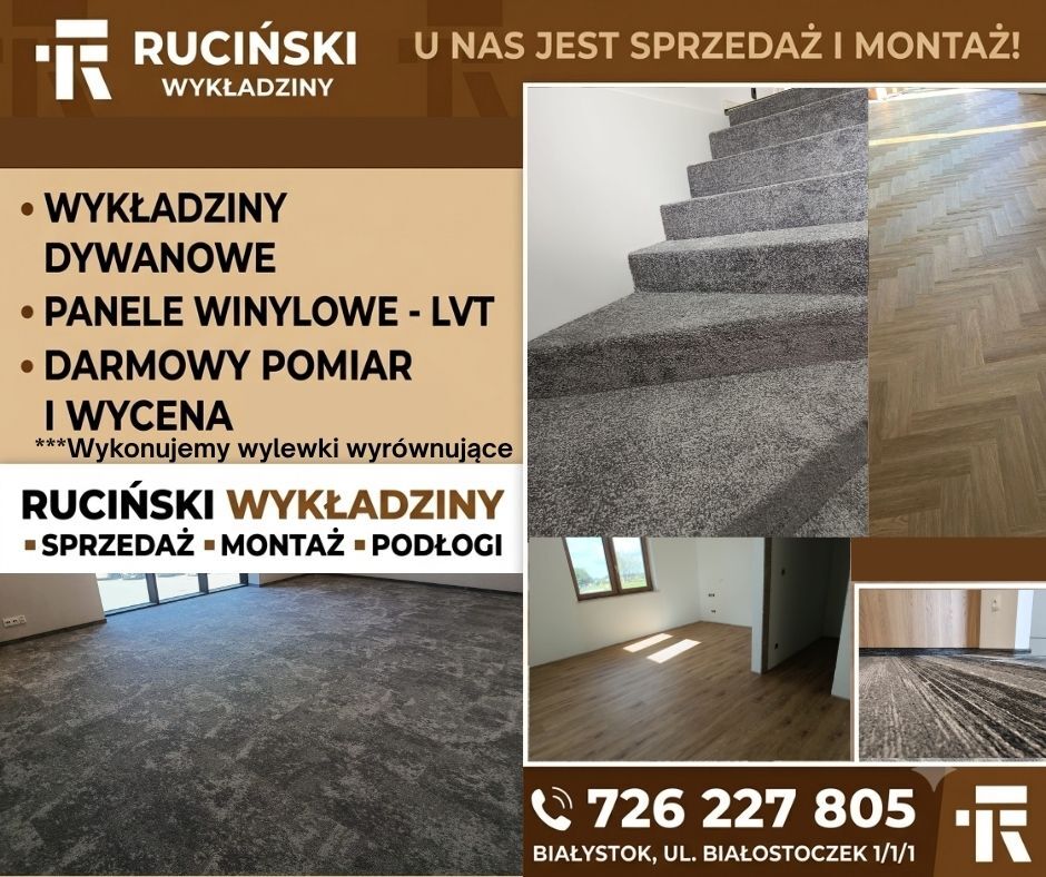 Sprzedaż montaż podłóg