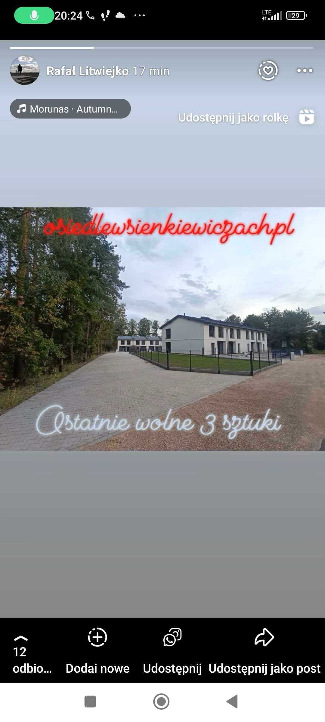 Szeregówka, ostatnie sztuki, sienkiewicze
