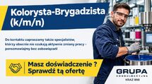 Kolorysta - Brygadzista Mieszalni Farb. 