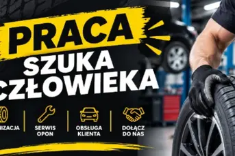 Zatrudnię do Serwisu Opon 